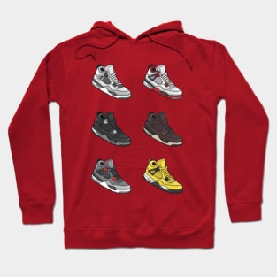 AJ 4 Retro Sneaker Collection Hoodie